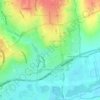 Mapa topográfico Billing, altitud, relieve