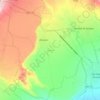 Mapa topográfico Altepexi, altitud, relieve