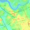 Mapa topográfico Singleton, altitud, relieve