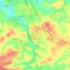 Mapa topográfico Corps-Nuds, altitud, relieve