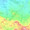 Mapa topográfico Dajabón, altitud, relieve
