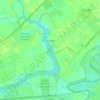 Mapa topográfico El Hato, altitud, relieve