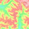 Mapa topográfico Перелюбское сельское поселение, altitud, relieve