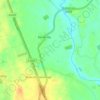Mapa topográfico Baldersby, altitud, relieve