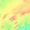 Mapa topográfico El Mehara ⵍⵎⴻⵀⴰⵔⴰ المھارة, altitud, relieve