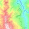 Mapa topográfico Tipacoque, altitud, relieve