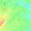 Mapa topográfico Ponto Novo, altitud, relieve