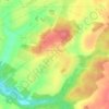Mapa topográfico Sommancourt, altitud, relieve