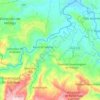 Mapa topográfico Tuzamapan de Galeana, altitud, relieve