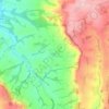 Mapa topográfico Stoke Bliss, altitud, relieve