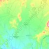 Mapa topográfico Tlapanalá, altitud, relieve