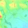 Mapa topográfico Harome, altitud, relieve