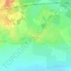 Mapa topográfico Новая Пустошь, altitud, relieve