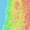 Mapa topográfico Concession, altitud, relieve