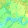 Mapa topográfico Турово, altitud, relieve