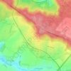 Mapa topográfico Noisy-le-Roi, altitud, relieve