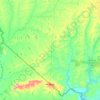 Mapa topográfico Aceguá, altitud, relieve