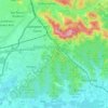 Mapa topográfico Šempeter-Vrtojba, altitud, relieve