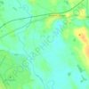 Mapa topográfico Morton-on-Swale, altitud, relieve