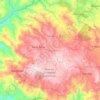 Mapa topográfico Yarula, altitud, relieve