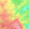 Mapa topográfico Quévert, altitud, relieve