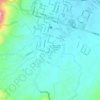Mapa topográfico Cuatro Esquinas, altitud, relieve