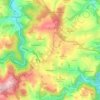 Mapa topográfico Amtsberg, altitud, relieve