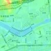 Mapa topográfico 金华建筑艺术公园, altitud, relieve