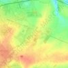 Mapa topográfico Tilloy-lès-Mofflaines, altitud, relieve