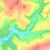 Mapa topográfico Dhronecken, altitud, relieve