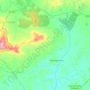 Mapa topográfico Vale de Prazeres e Mata da Rainha, altitud, relieve