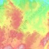 Mapa topográfico Laanoussar لعنوصار, altitud, relieve