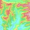 Mapa topográfico Gradys Creek, altitud, relieve