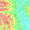 Mapa topográfico River Swale, altitud, relieve