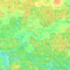 Mapa topográfico Аввакумовское сельское поселение, altitud, relieve