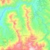 Mapa topográfico Nambacola, altitud, relieve