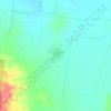 Mapa topográfico Grassdale, altitud, relieve