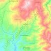 Mapa topográfico Quilanga, altitud, relieve