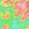 Mapa topográfico Altaussee, altitud, relieve