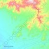 Mapa topográfico Ascope, altitud, relieve