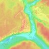 Mapa topográfico Лемовжа, altitud, relieve