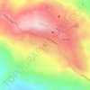 Mapa topográfico Parque de la comunidad quechua de Lamas, altitud, relieve