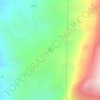 Mapa topográfico Laguna Radian, altitud, relieve