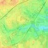 Mapa topográfico Глазынино, altitud, relieve