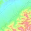 Mapa topográfico Орокот, altitud, relieve