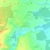 Mapa topográfico Мордвиново, altitud, relieve