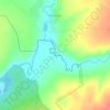 Mapa topográfico Леун, altitud, relieve