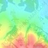 Mapa topográfico Ленинская Слобода, altitud, relieve