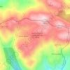 Mapa topográfico Santo António de Mixões da Serra, altitud, relieve