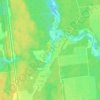 Mapa topográfico Загуляево, altitud, relieve